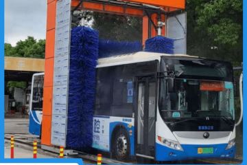 公交車清洗機尺寸-支持非標(biāo)定做[隆茂鑫晟]
