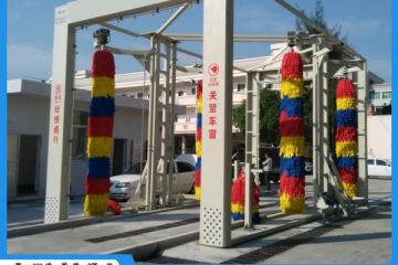 巴士大型洗車(chē)機(jī)-洗車(chē)更省時(shí)[隆茂鑫晟]
