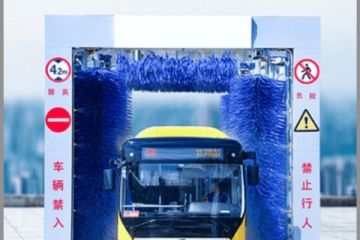 公交車(chē)全自動(dòng)大型洗車(chē)機(jī)廠家哪里有[隆茂鑫晟]
