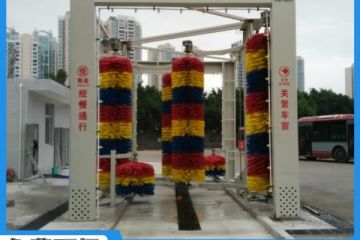 公交大巴車全自動(dòng)洗車機(jī)價(jià)錢怎么樣[隆茂鑫晟]