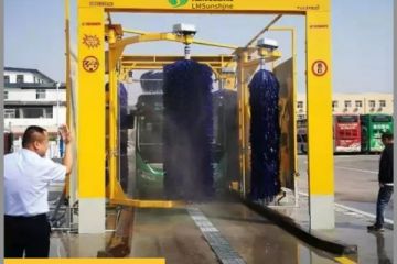 公交自動(dòng)洗車機(jī)清洗效果好不好[隆茂鑫晟]
